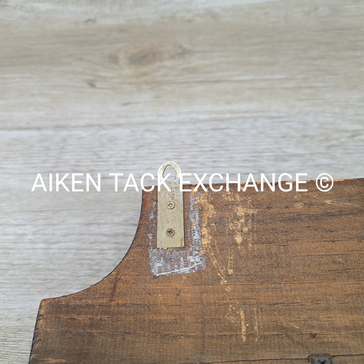 Hanging Wood Bridle Rack, Holds 3