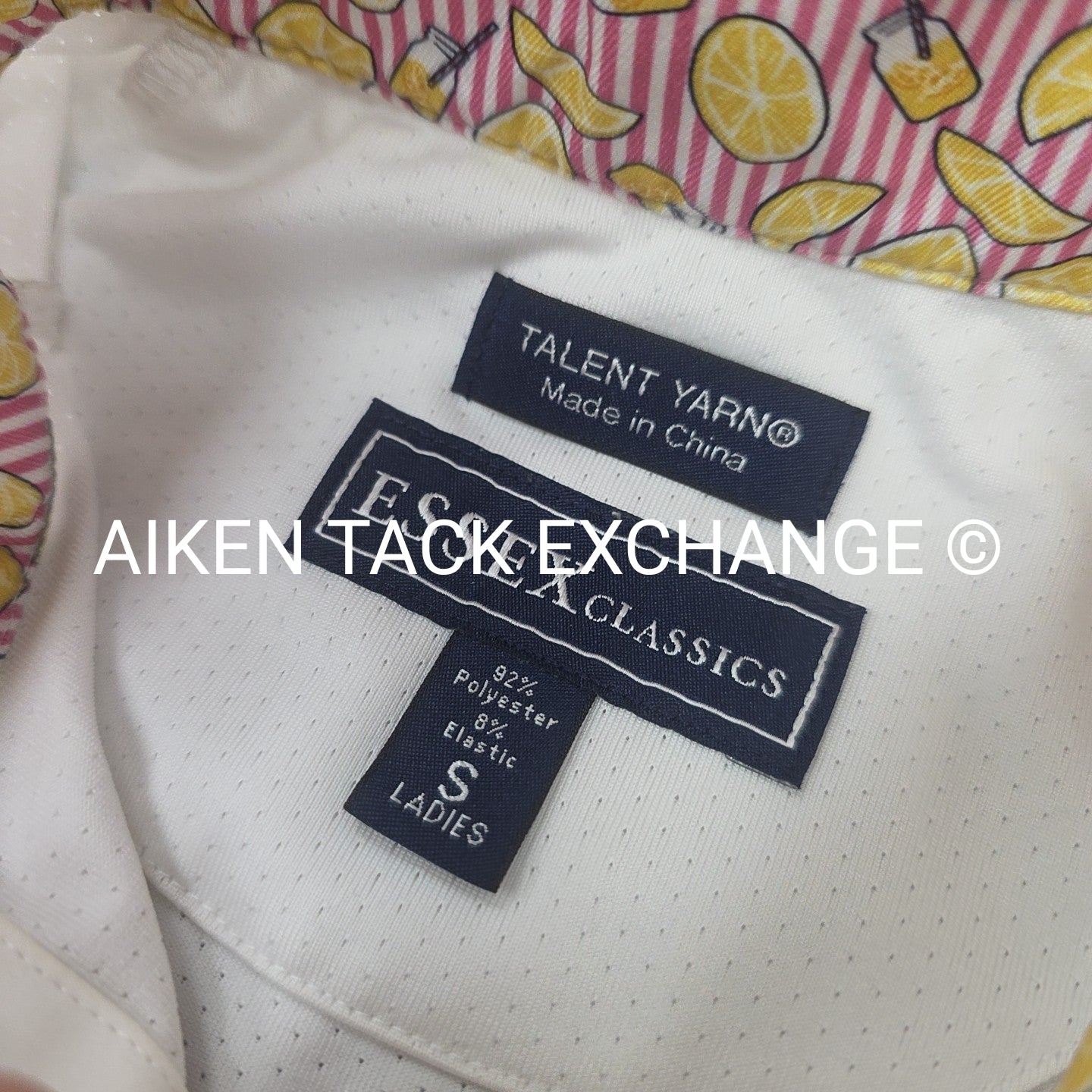 Essex Classics Talent Yarn Short Sleeve Sun Shirt, Women's Small