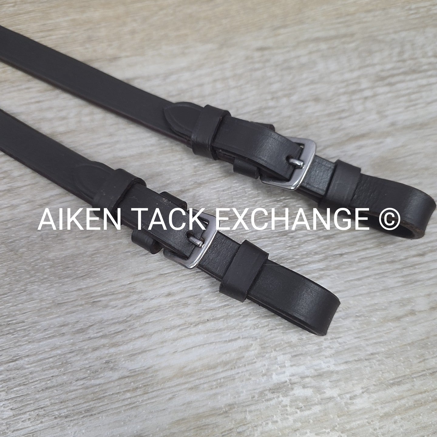 Cushion Grip Reins with Hand Stops, Brown, 56"