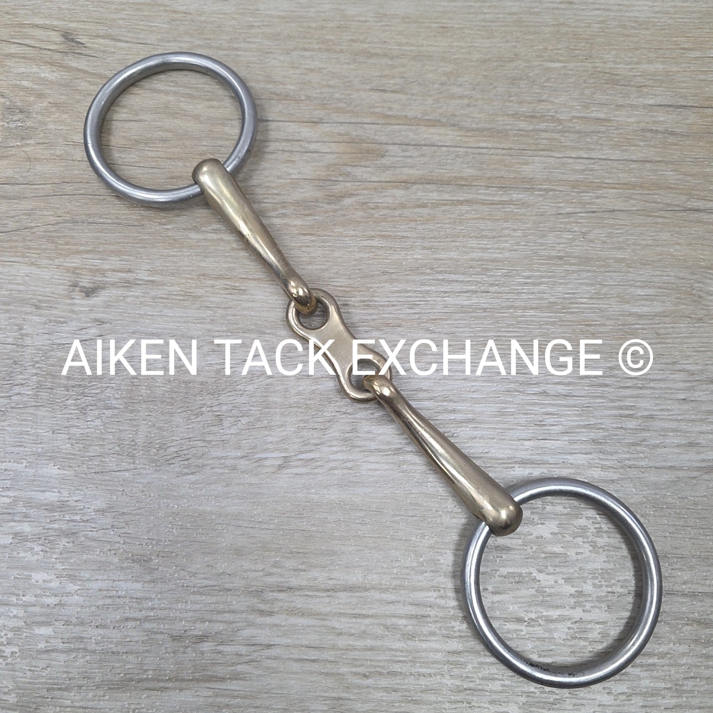 Metalab AlBaCon French Link Loose Ring Bradoon Bit, 6"