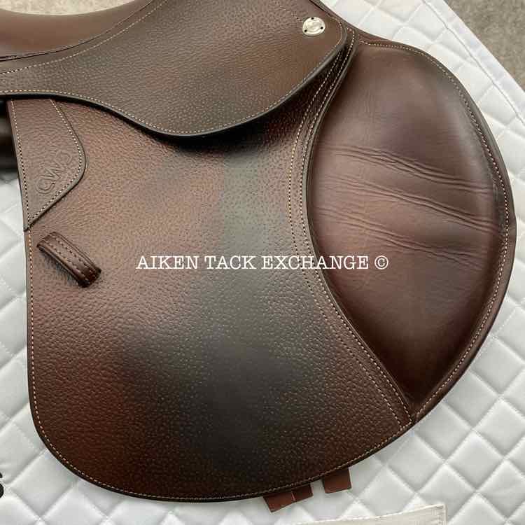 2021 CWD SE02 Close Contact Jump Saddle, 16" Seat, 0C Flap - Extra Short, Medium Tree, Foam Panels