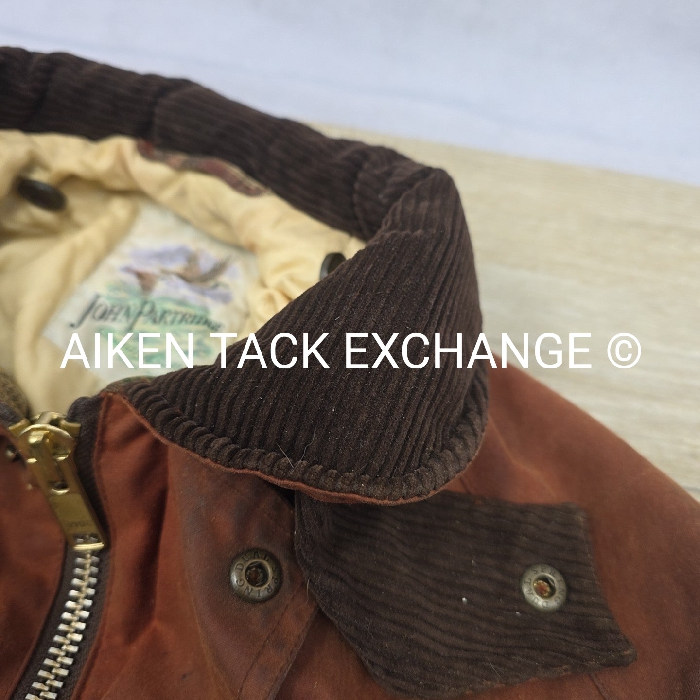 John Partridge Clothing Company Waxed Jacket, Men's Large