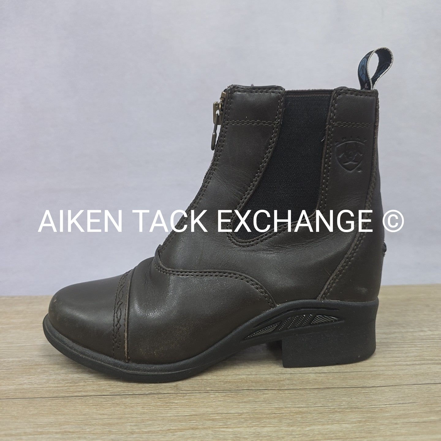 Ariat Zip Paddock Boots, Size 5.5