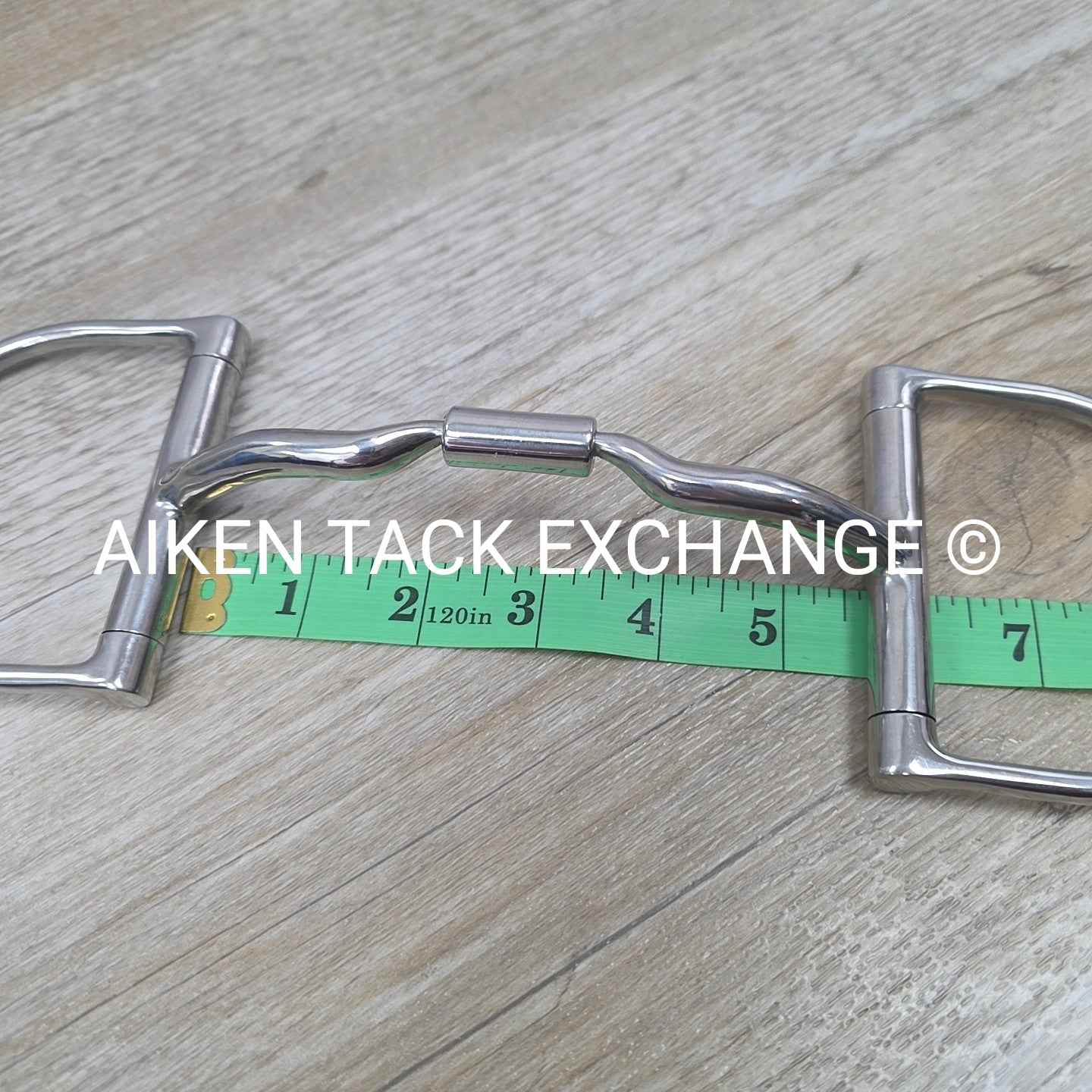 Myler English Dee without Hooks Low Port Comfort Snaffle MB 04 5.5"