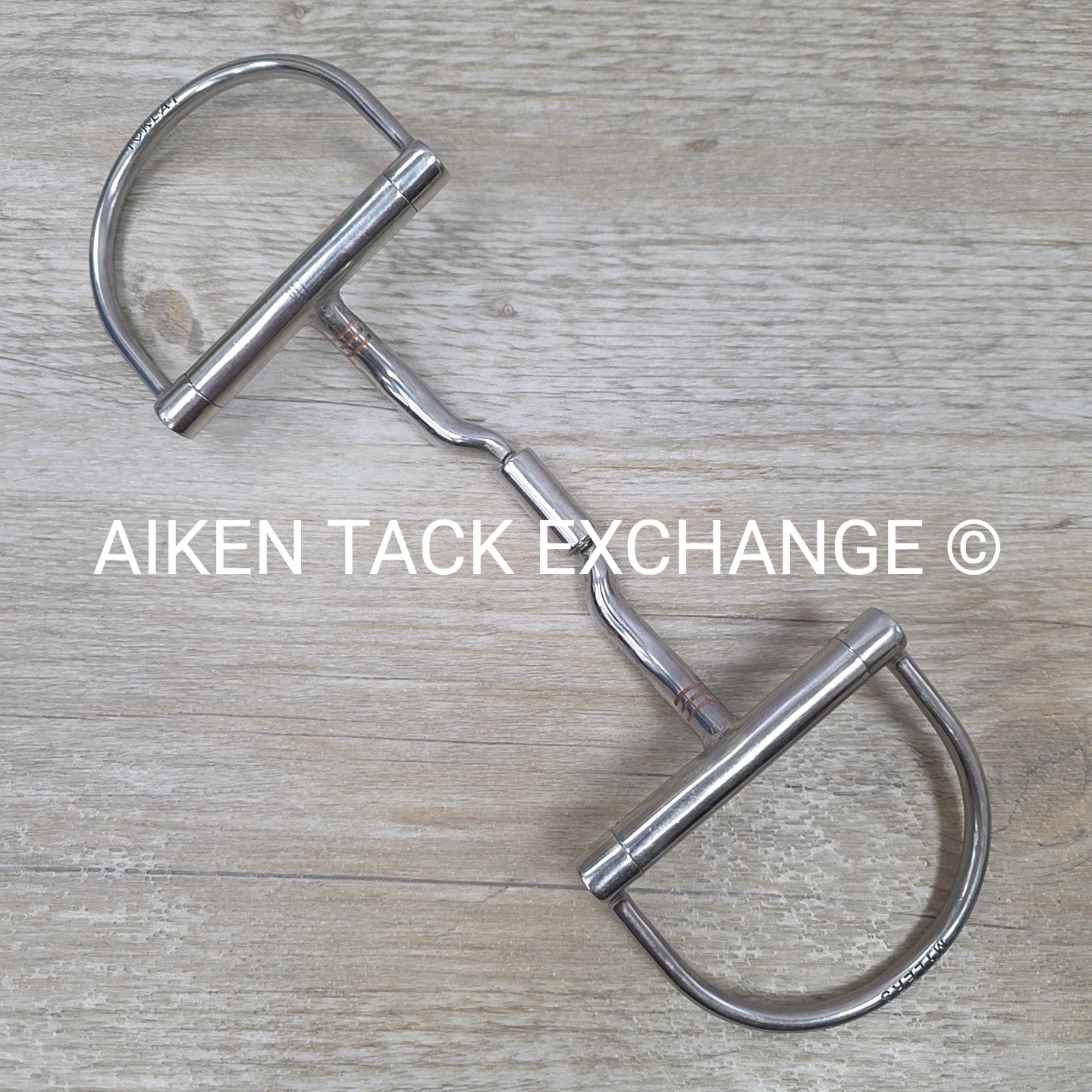 Myler English Dee without Hooks Low Port Comfort Snaffle MB 04 5.5"