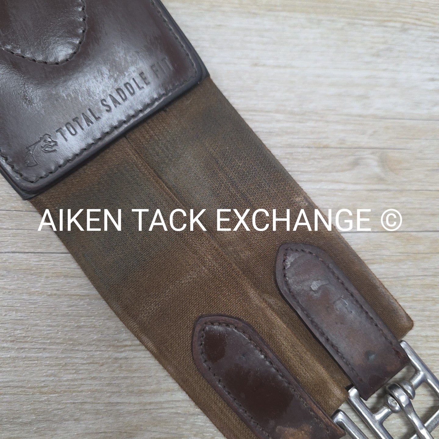 Total Saddle Fit Anatomic Shoulder Relief Girth, Brown, 54"