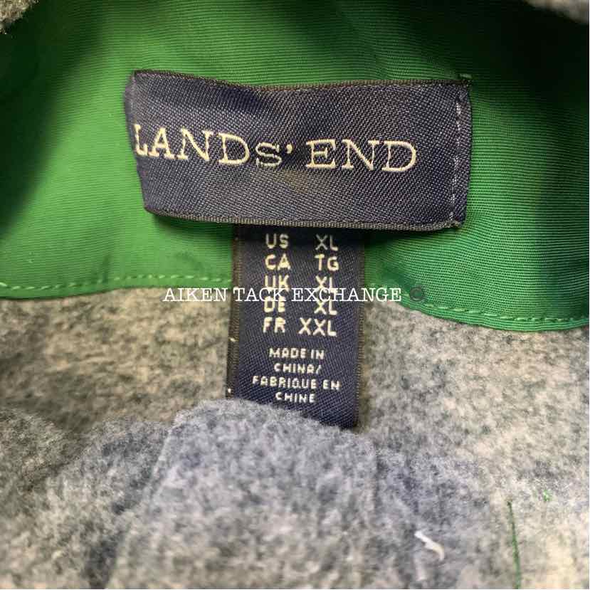 Lands' End Middleton Place Hounds Fleece Lined Jacket, Size X-Large