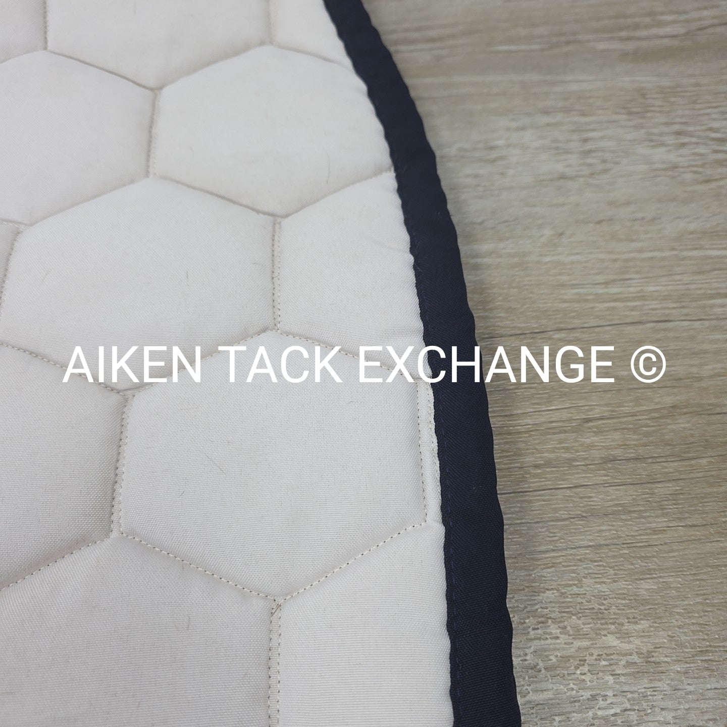 Arion Dressage Saddle Pad, White (has stains)