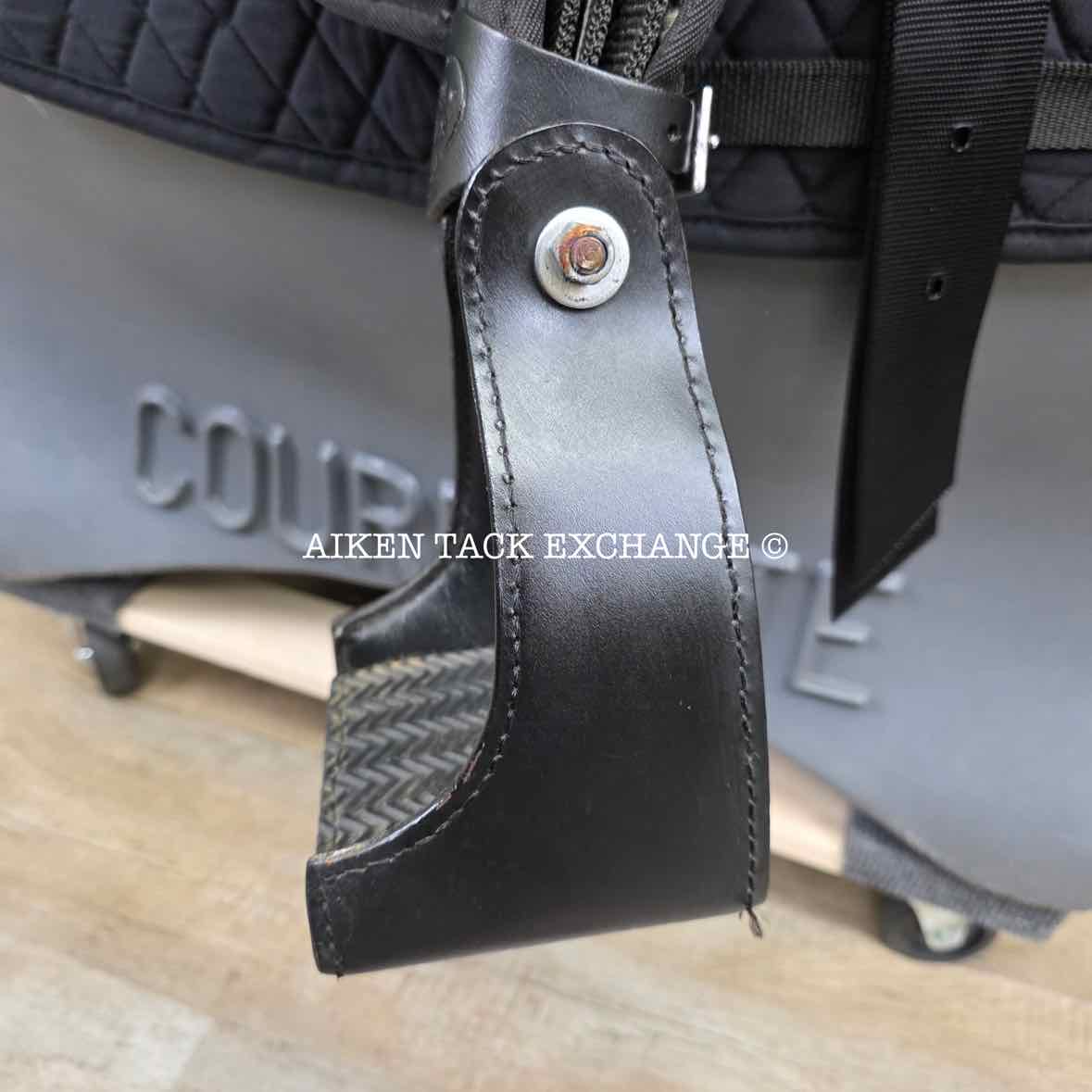 King Series Neutron Marathon Endurance Saddle, 15" Seat, Wide Tree - Full QH Bars