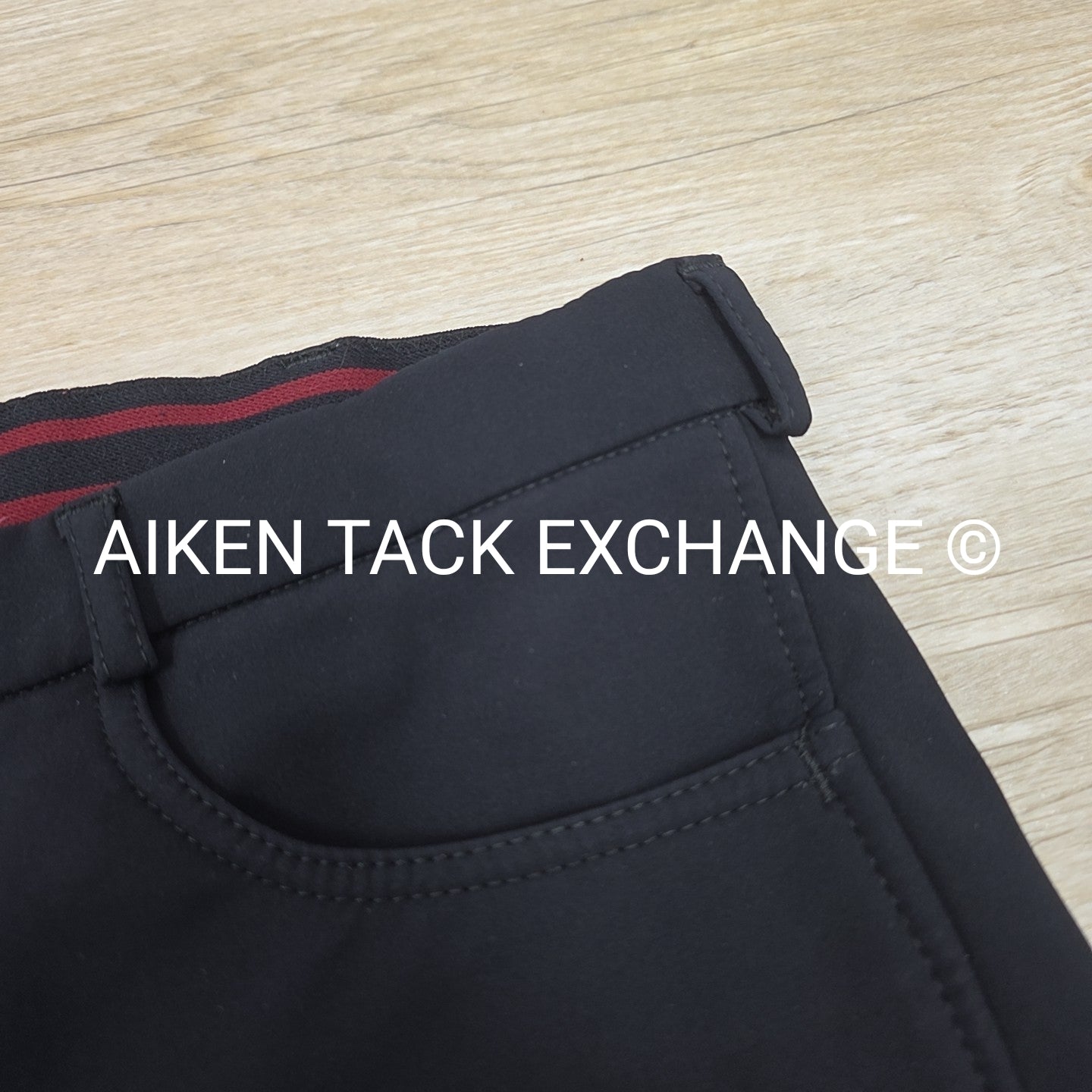 Fleece Lined Winter Knee Patch Breeches, Size 28
