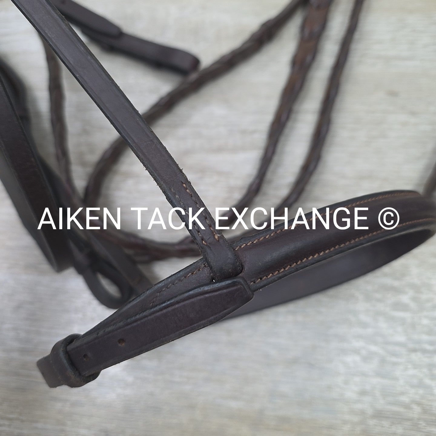 BARGAIN BUNDLE: Bridleway Fancy Stitched Bridle Oversize, Plain Raised Bridle Ov
