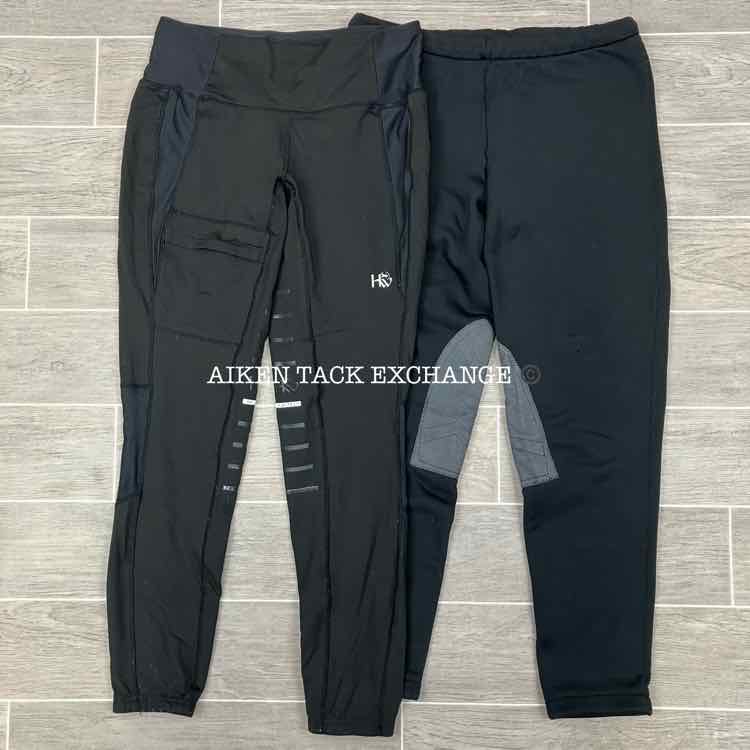BARGAIN BUNDLE: 2 Pairs of Riding Tights - Size XL