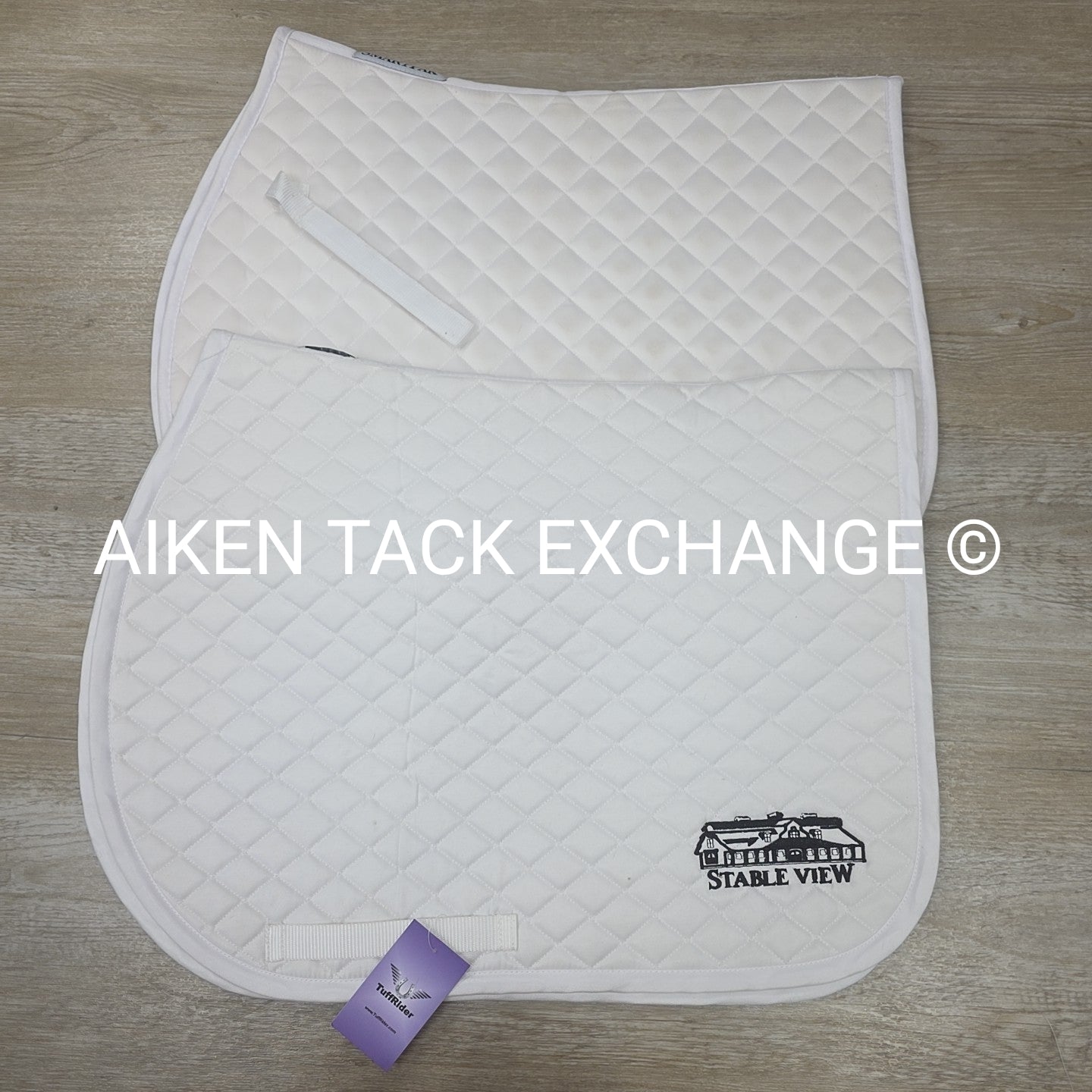BARGAIN BUNDLE: 1 TuffRider, 1 SmartPak All Purpose Pads (custom embroidery)