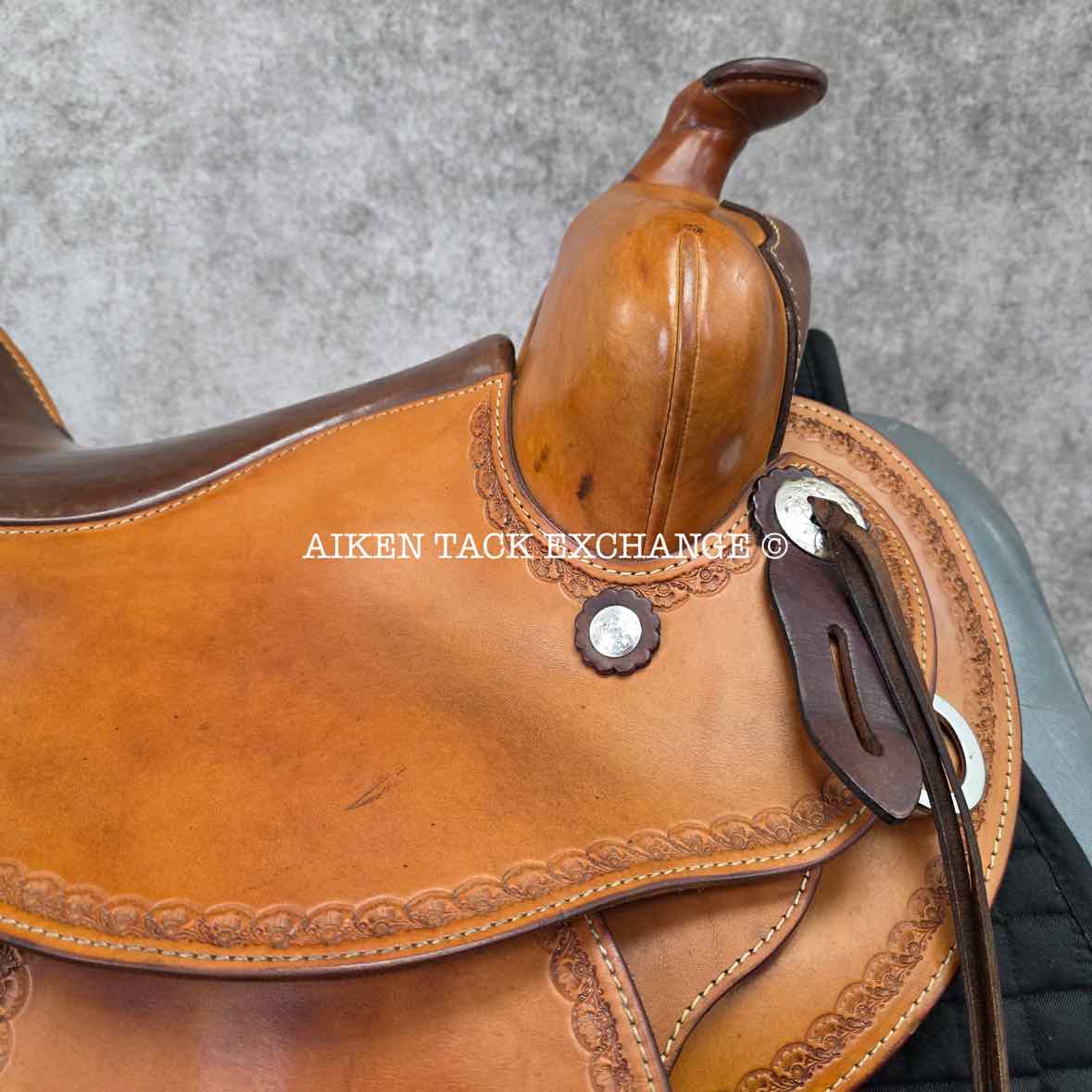 **SOLD** Ortho-Flex Western Saddle, 16" Seat, Flex Panels