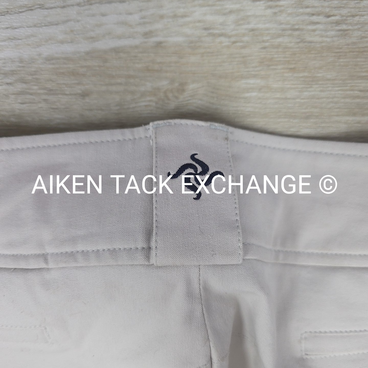 Santio Stella Euroseat Knee Patch Breeches, Beige, Size 26 R