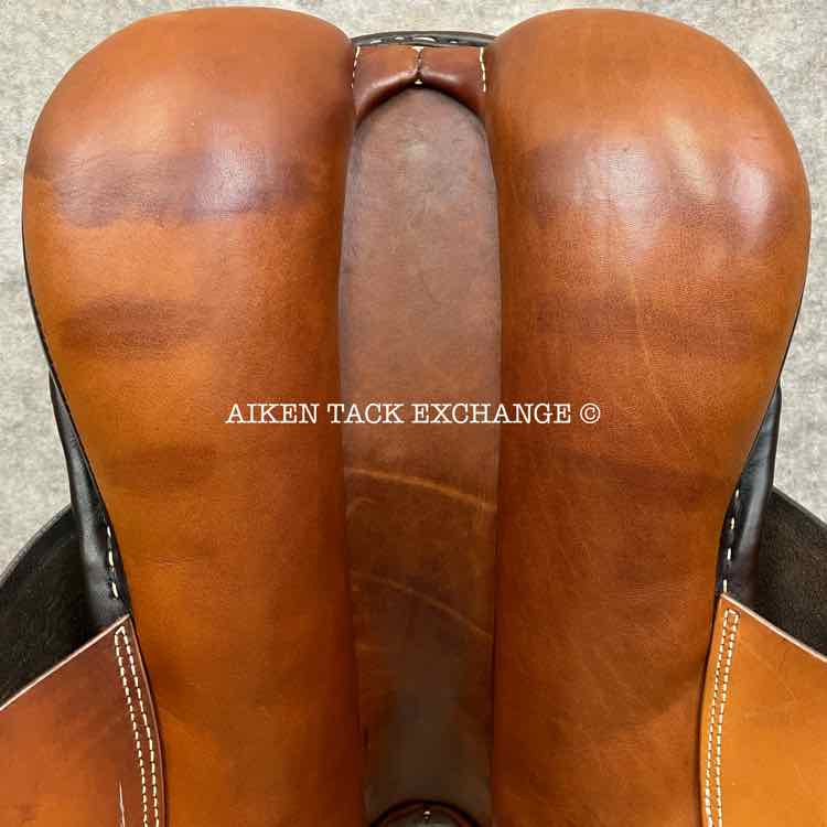 Stubben Siegfried DL All Purpose Saddle, 17.5" Seat, 29.5 cm Tree - M/MW, Wool Flocked Panels