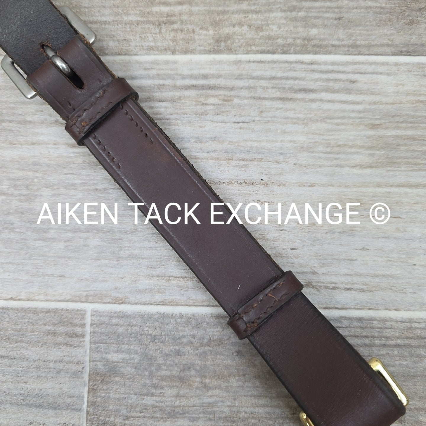 Plain Standing Martingale Attachment, Brown, Oversize