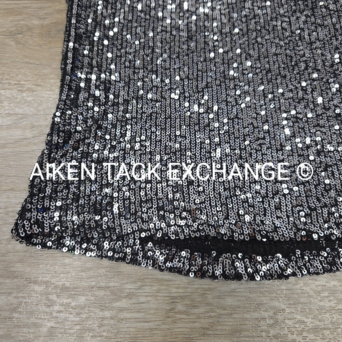 MSK Short Sleeve Sequin Blouse, Women's Small