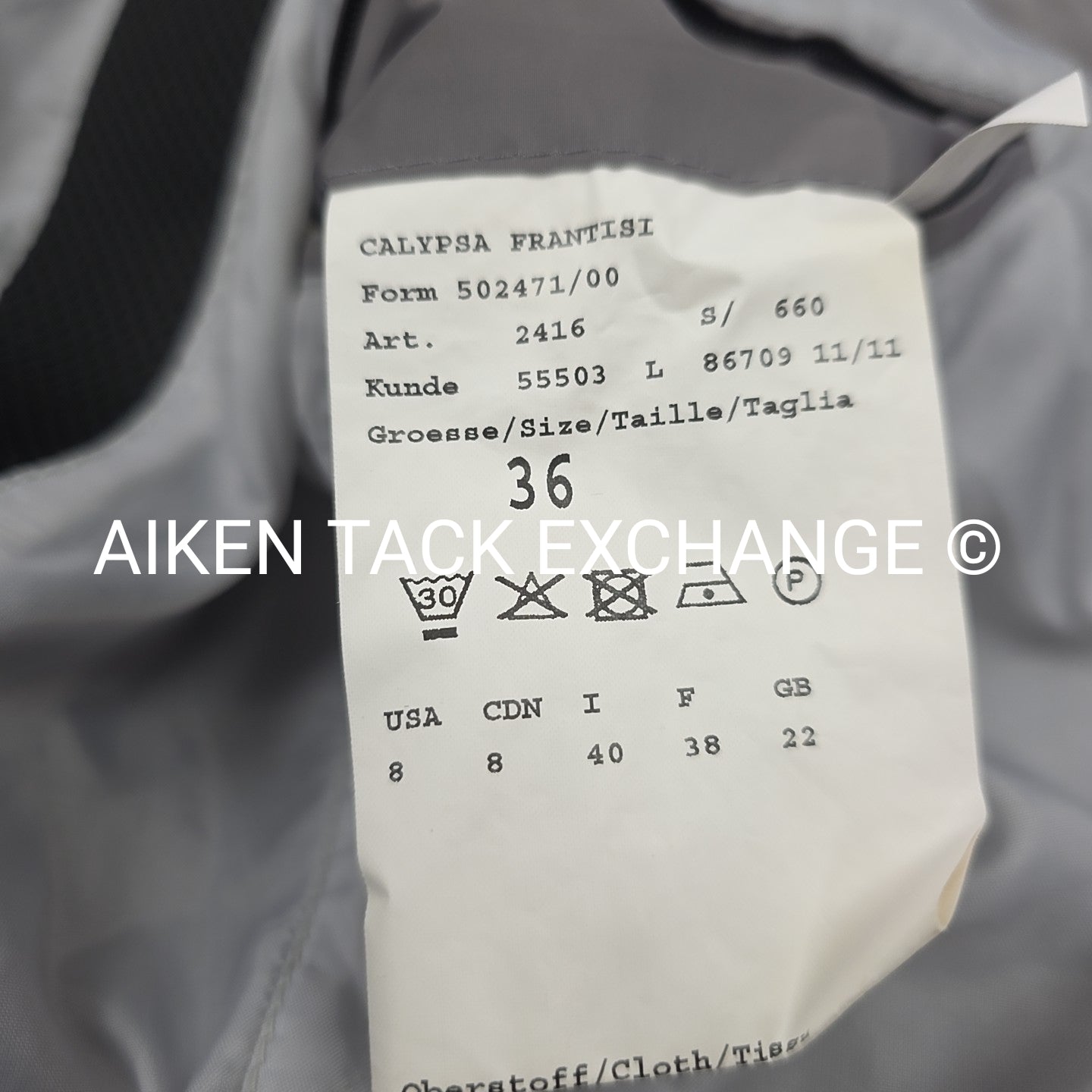 Pikeur Calypsa Frantisi Full Zip Waterproof Jacket, Women's 8