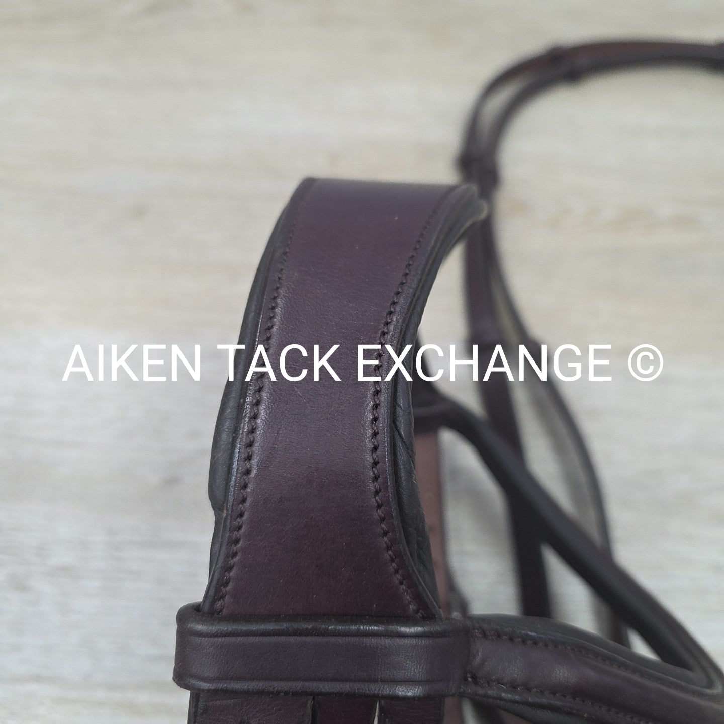 Excelle Monocrown Double Weymouth Bridle with Both Reins, Brown, Size Cob