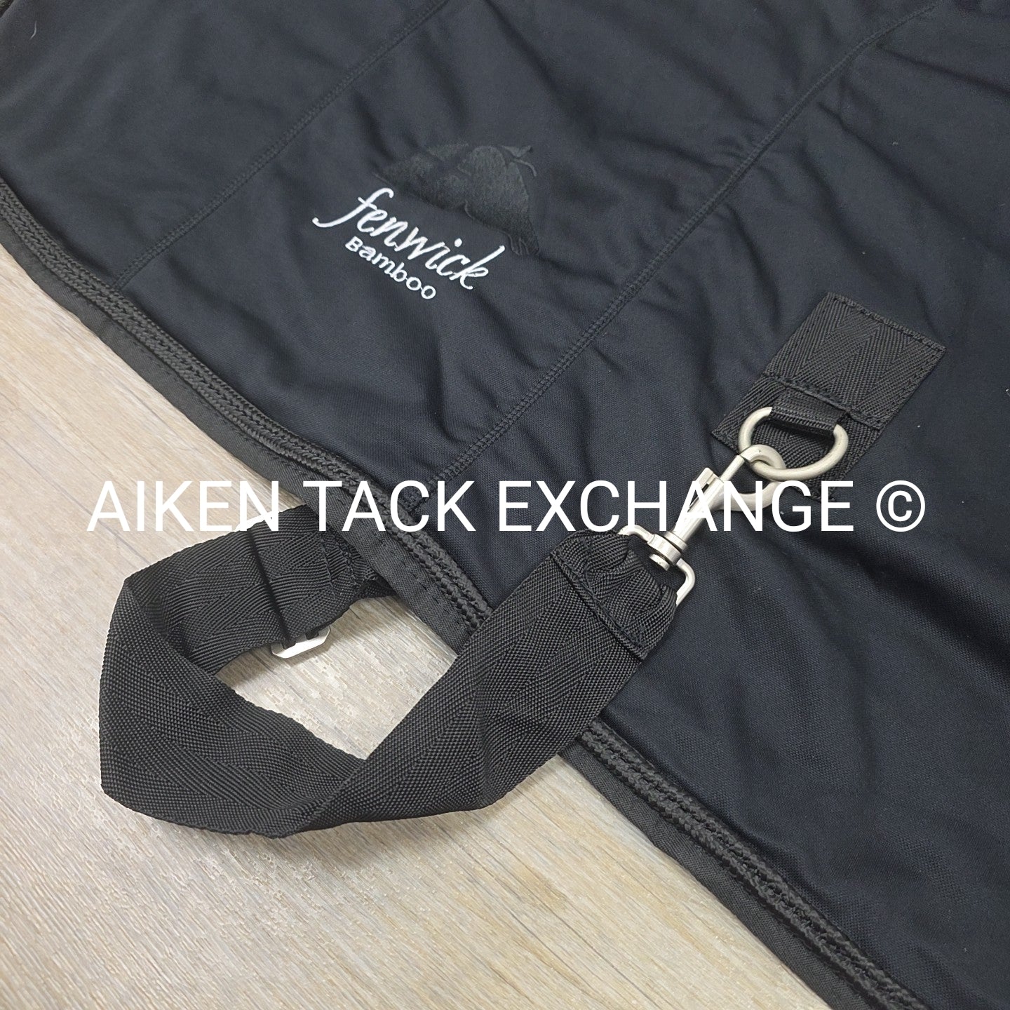 Fenwick Equestrian Therapeutic Bamboo Cooler, Black, 62"