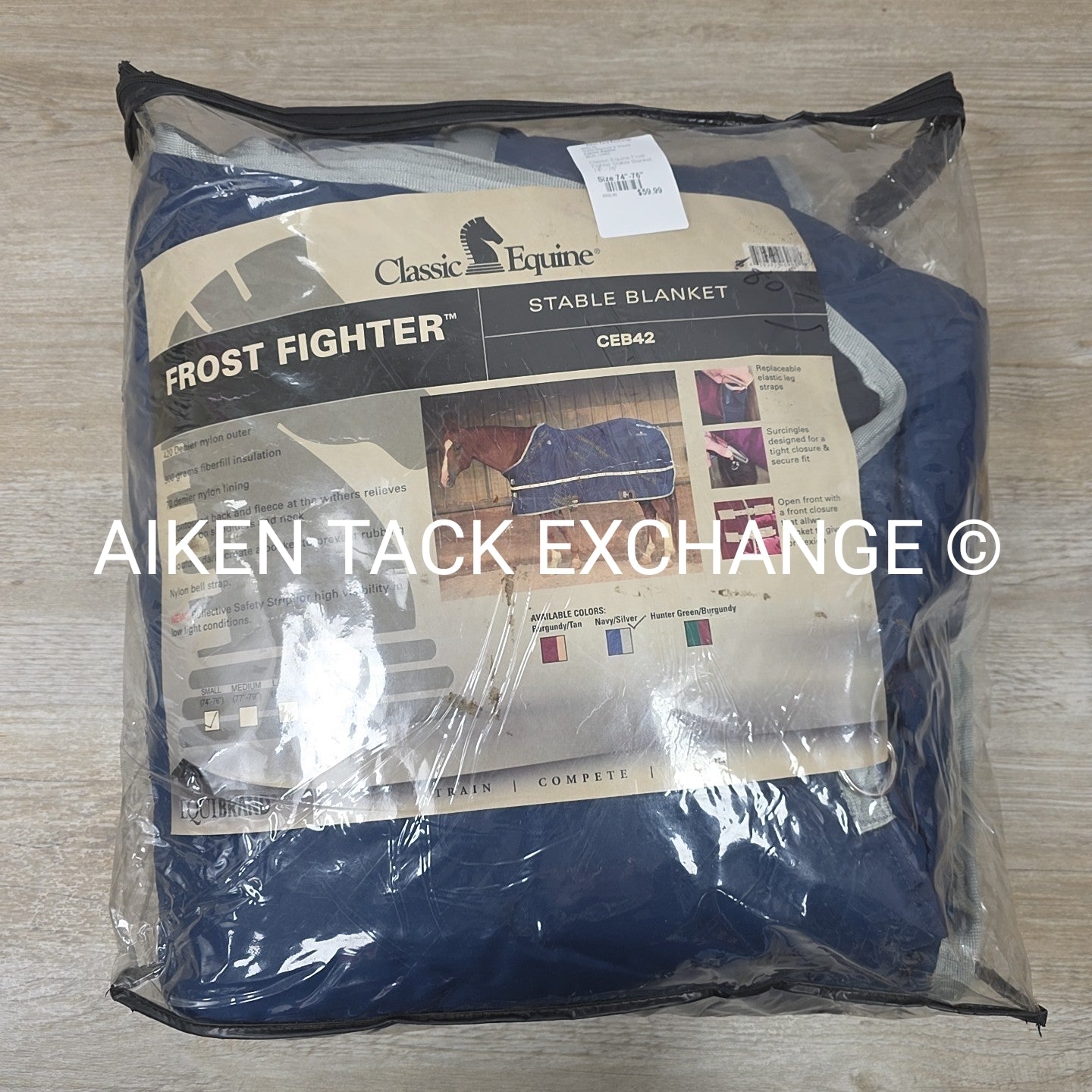 Classic Equine Frost Fighter Stable Blanket, 74" - 76"