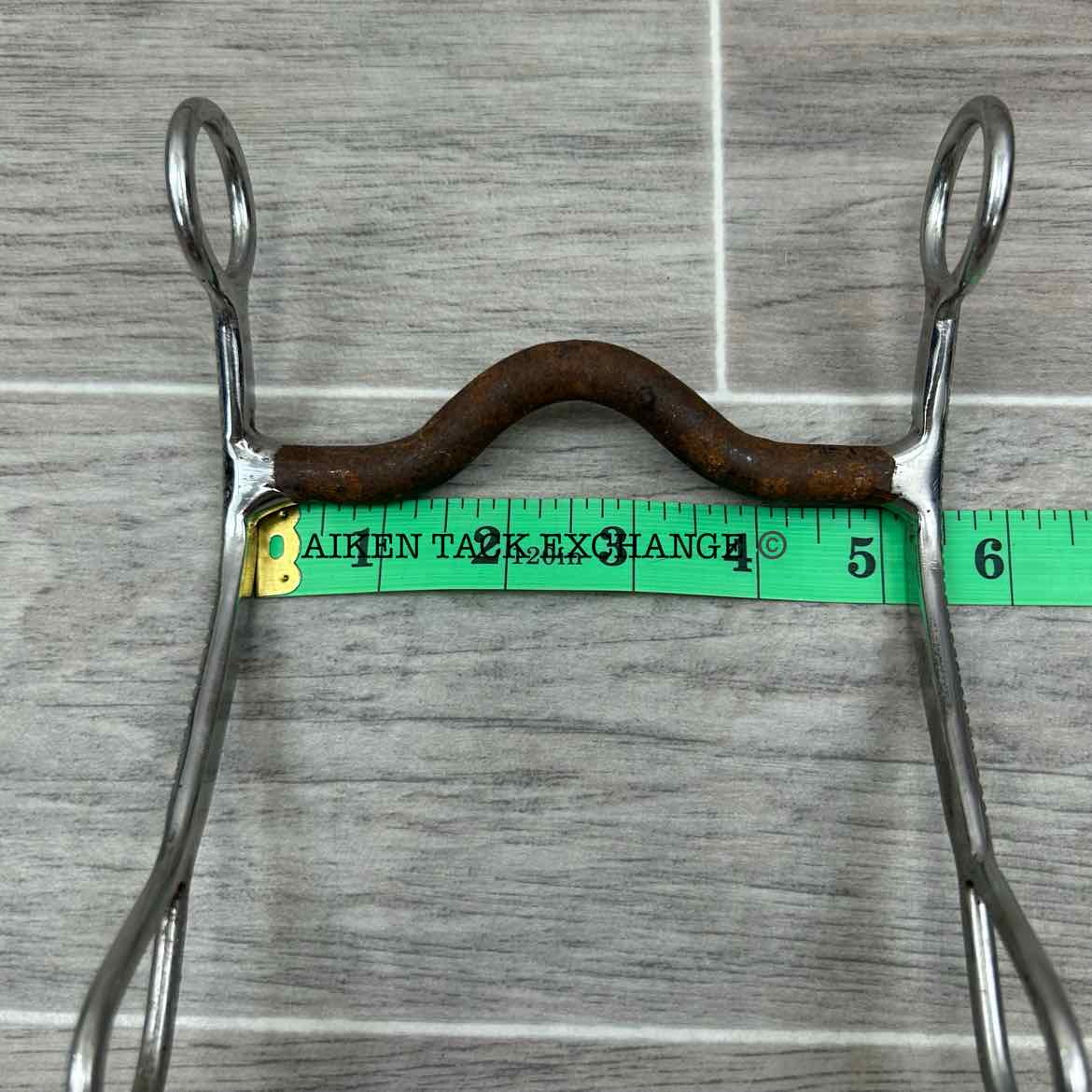 Sweet Iron Mullen Mouth Shanked Bit 5"