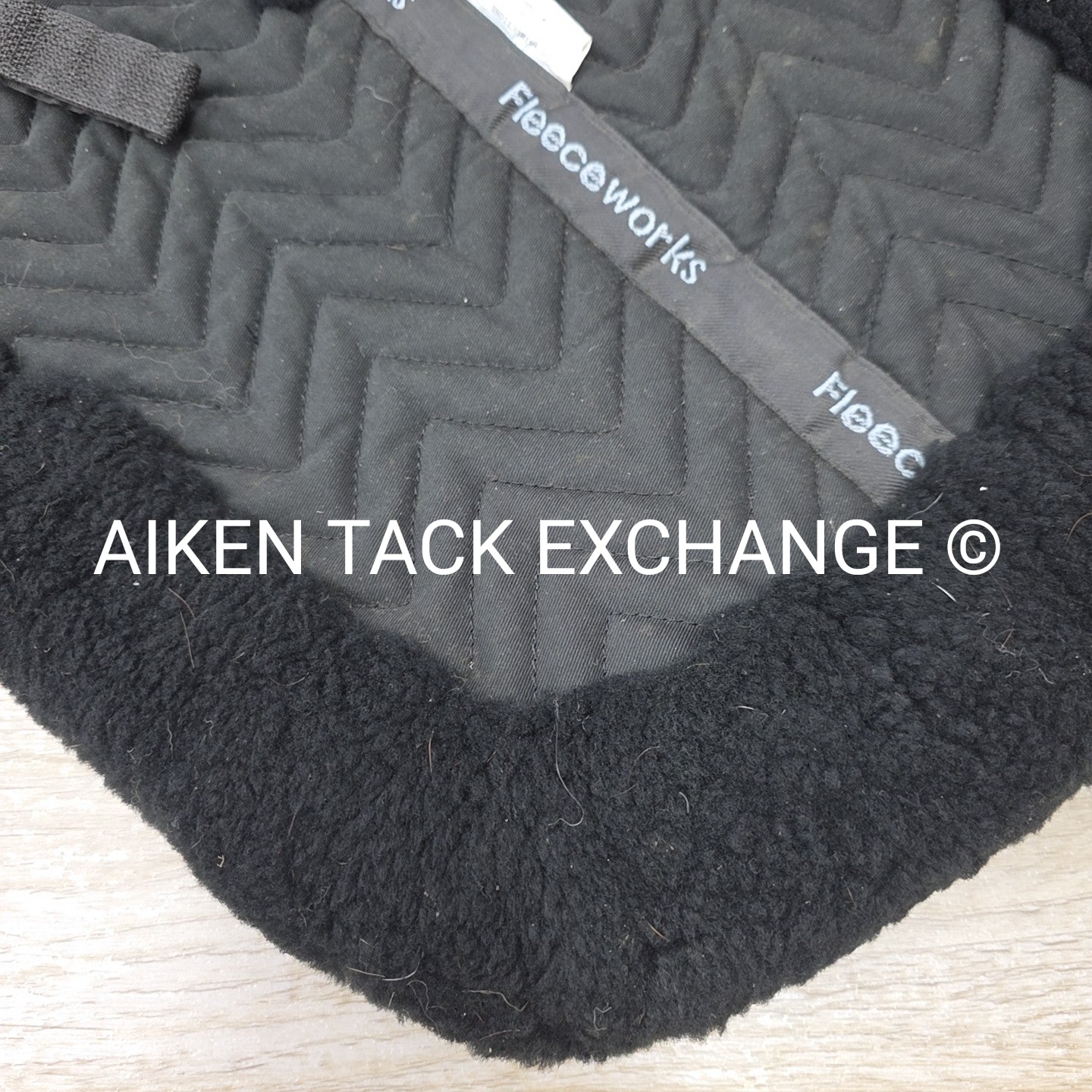 Fleeceworks Wither Relief Sheepskin Half Pad, Size Medium