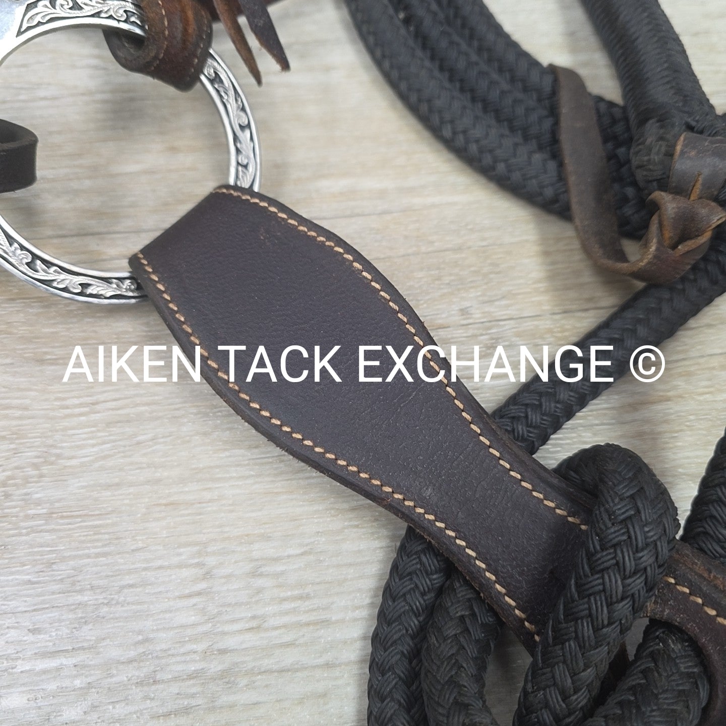 Mecate Set; Weaver Leather Bridle, Cris Cox Bit, & Downunder Horsemanship Mecate