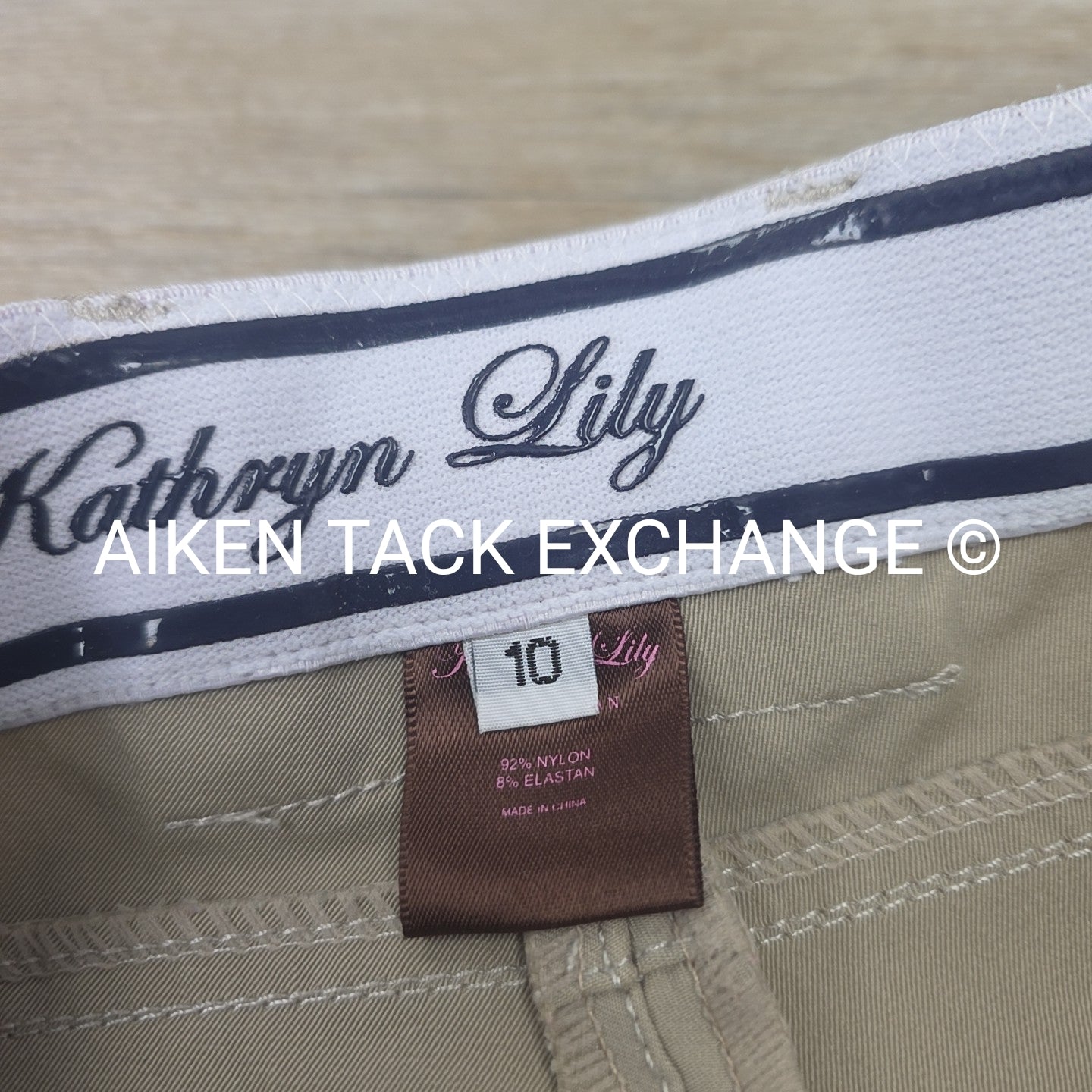 Kathryn Lily Knee Patch Breeches, Size 10