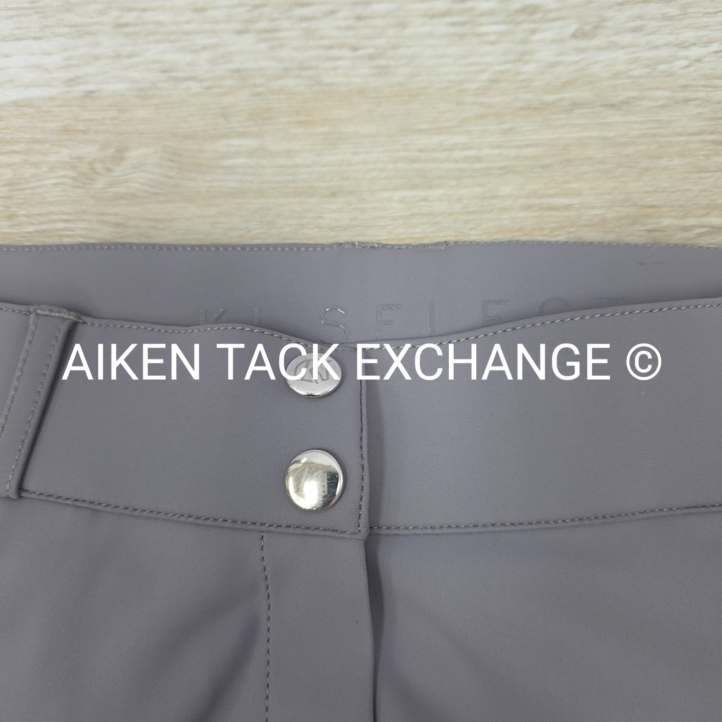 KL Select Gabrielle Silicone Grip Full Seat Breeches, Size 34 R