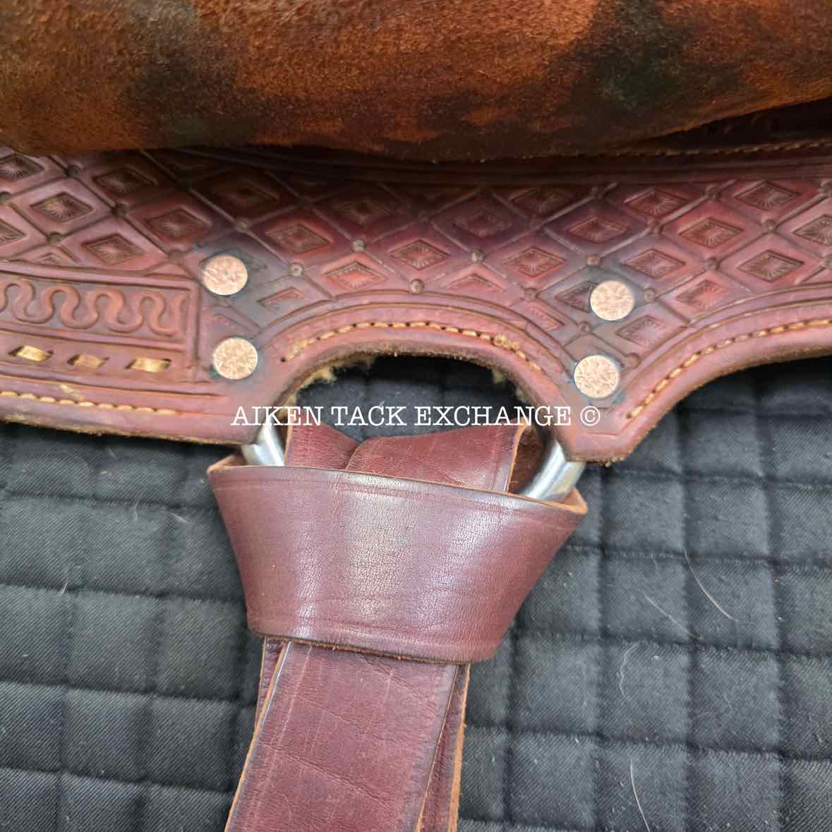Kowalsky Western Saddle, 15.5" Seat, Wide Tree - Full QH Bars