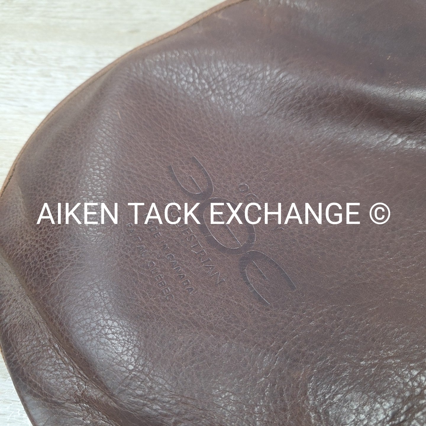 Ogilvy Leather & Foam Half Pad, 16.5" - 18"