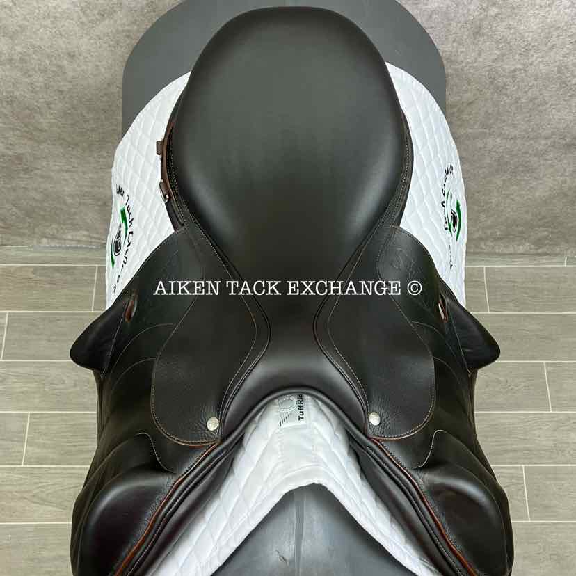 2023 Arion Atlas Cross Country Monoflap Jump Saddle, 17.5" Seat, 2A Flap, Medium Wide Tree, Foam Panels, Full Buffalo Leather