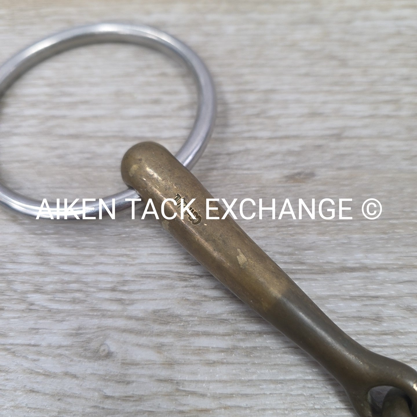 Herm Sprenger Aurigan Turnado Single Joint Loose Ring Bit 6.5"