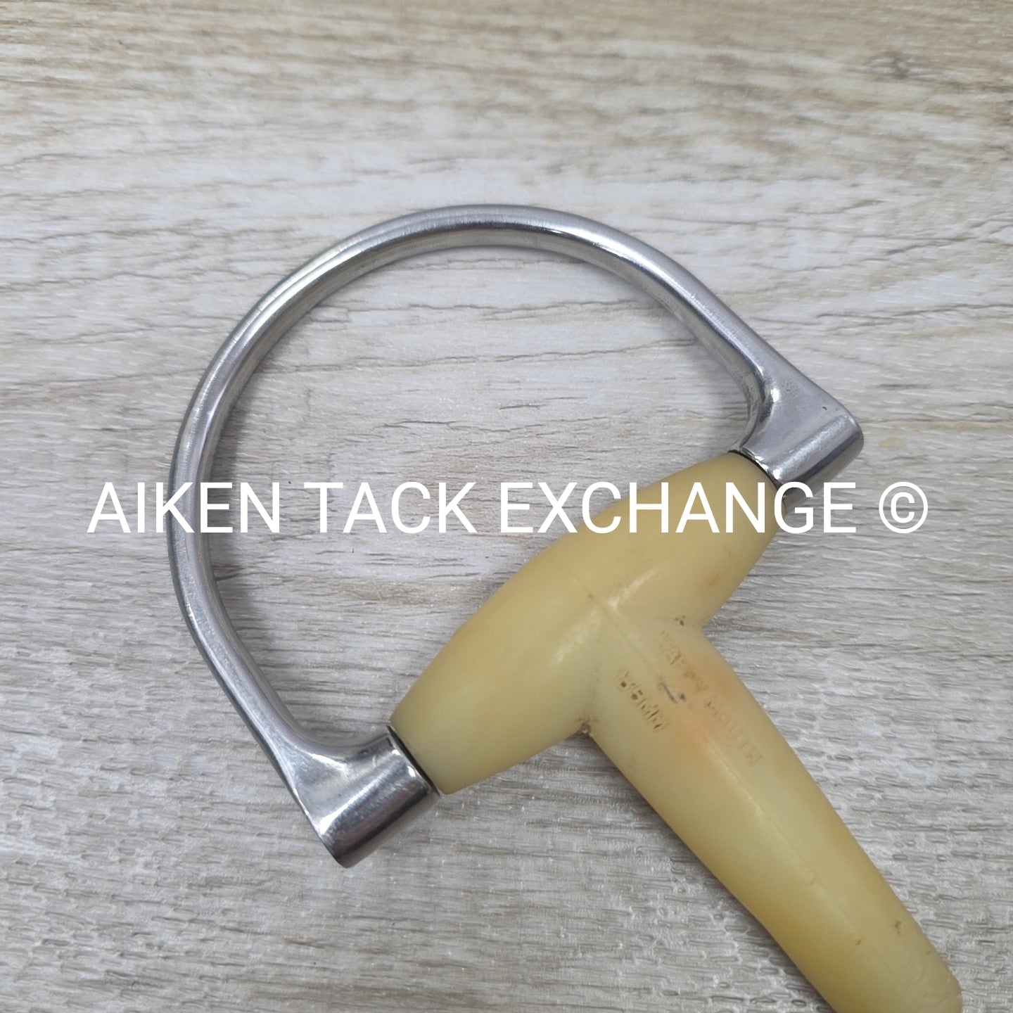 Happy Mouth King Single Joint D Ring Bit 5.25" (Has Chew Marks)