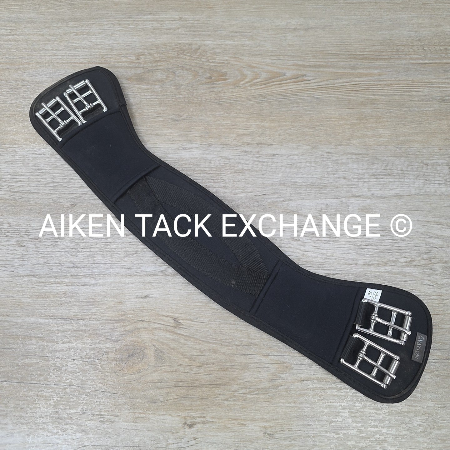 Ovation Body Form Gel Dressage Girth, Black, 20"