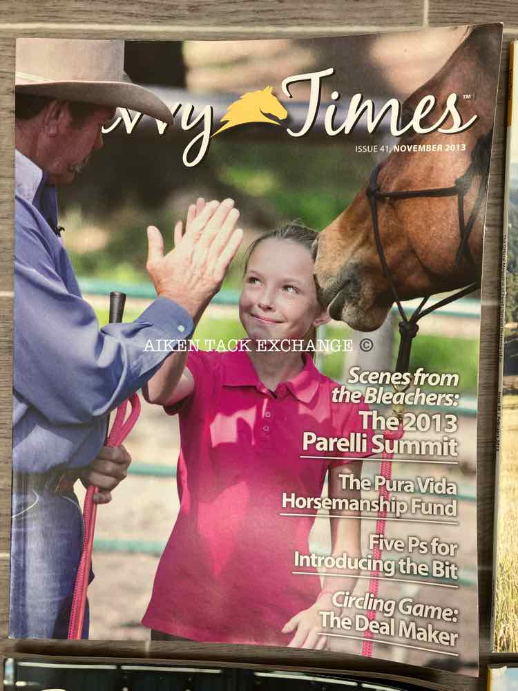 Parelli Savvy Times Magazines: February, May, August, & November 2013
