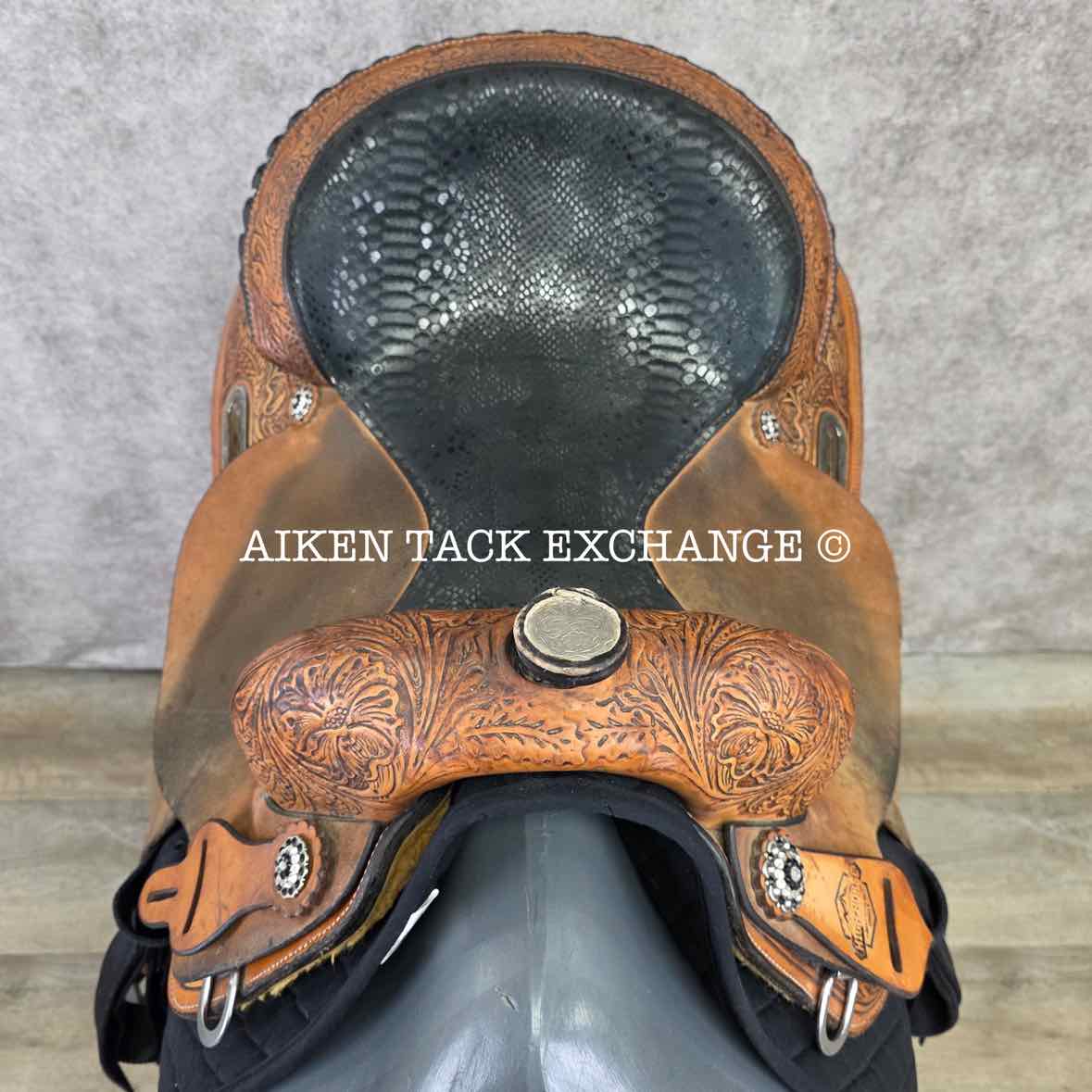 2020 High Horse 6224 Jewel Barrel Racing Western Saddle, 15" Seat, Regular Tree - Semi QH Bars