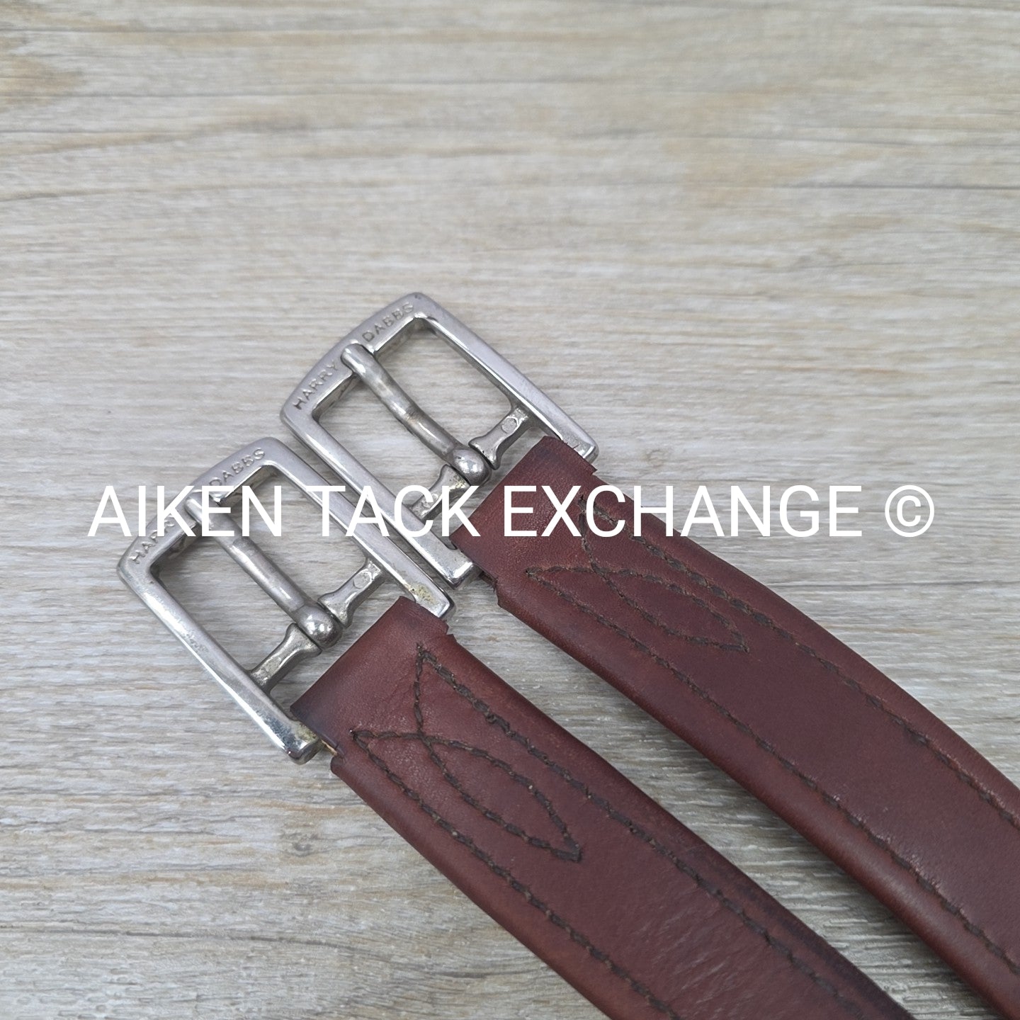 Harry Dabbs Calf Stirrup Leathers, Brown, 54"