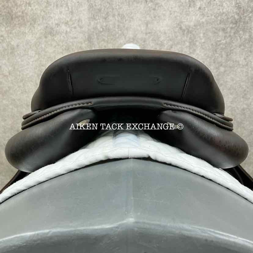 2018 CWD SE03 Close Contact Jump Saddle, 17.5" Seat, 3L Flap, Medium Wide Tree, Foam Panels