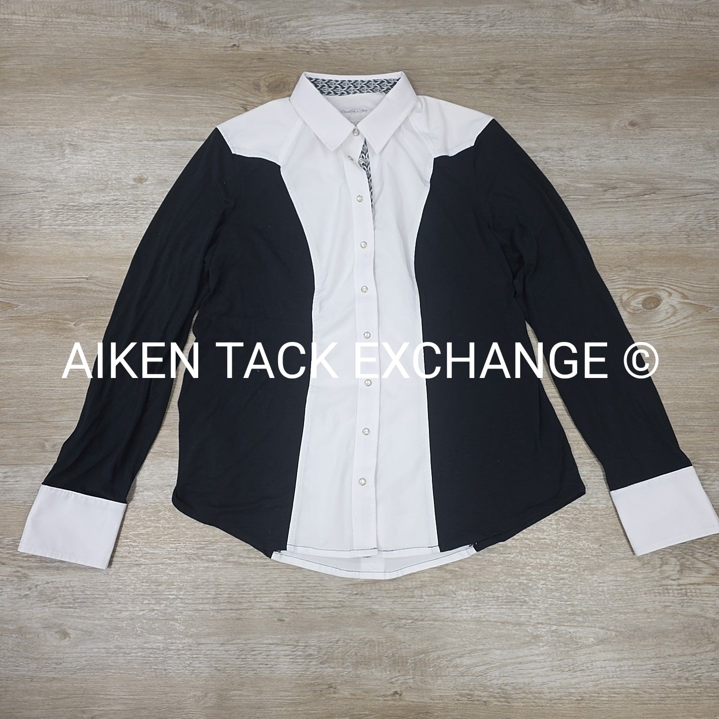 Chestnut Bay SkyCool Liberty Long Sleeve Show Shirt, Size X-Large