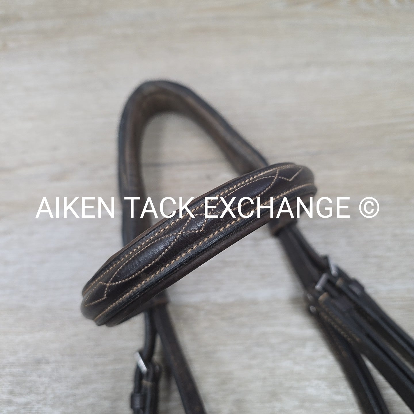 BARGAIN BUNDLE: Kieffer Flash Bridle & Nunn Finer Monocrown Fancy Stitched Flash Bridle, Size Full