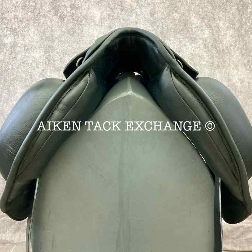 2016 Custom Saddlery Everest R Monoflap Dressage Saddle, 17.5" Seat, Adjustable