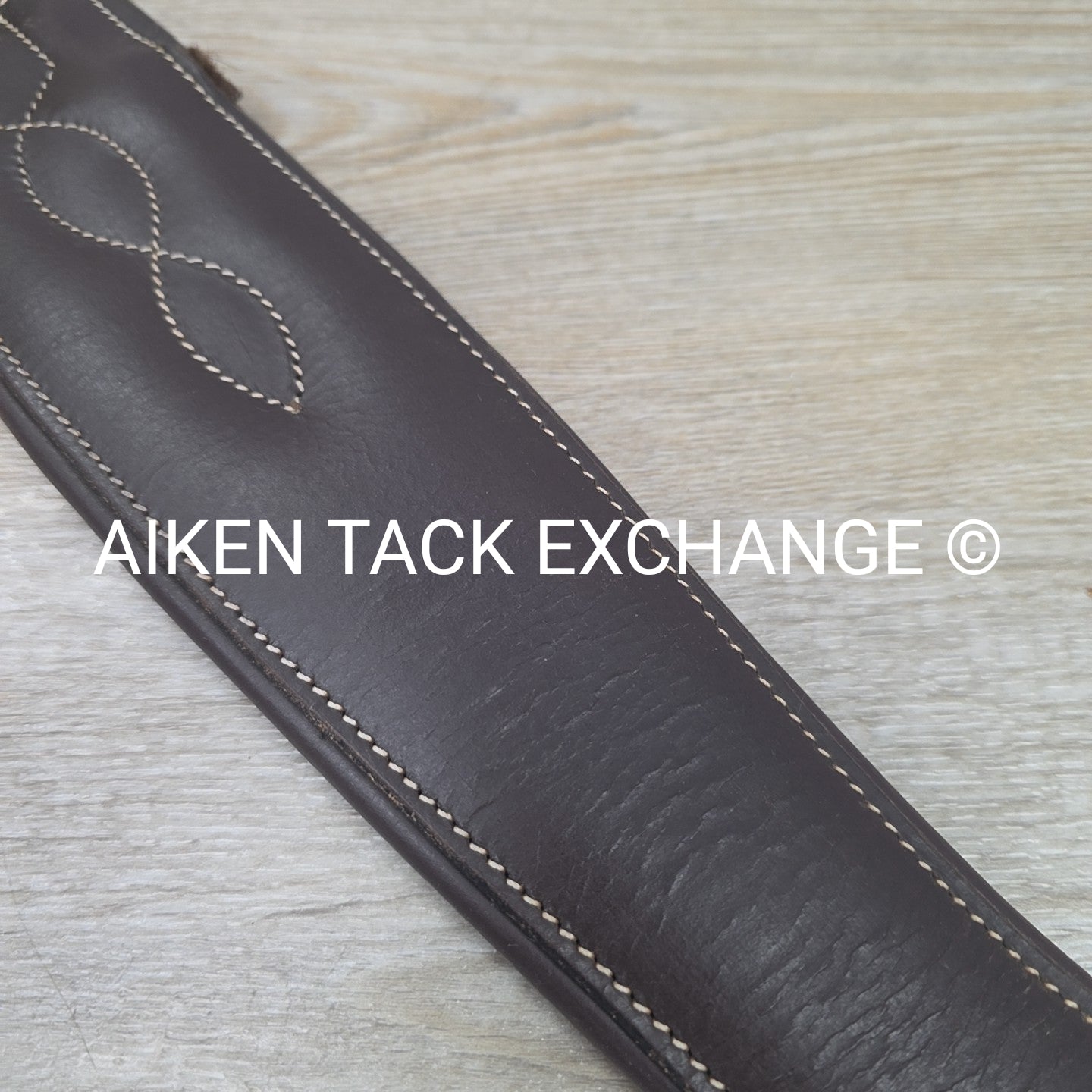 Contour Double End Elastic Girth, Brown, 52"
