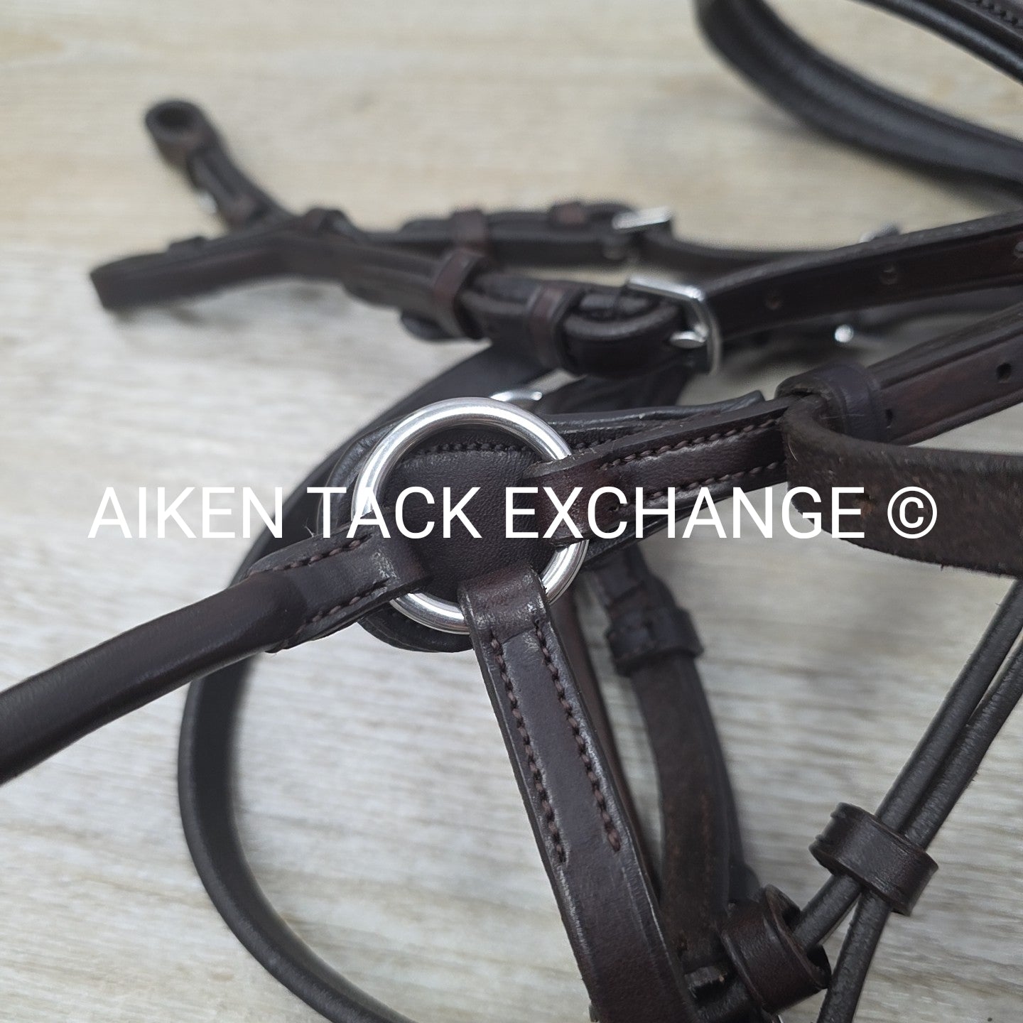 Collegiate ComFiTec Bridle with Reins, Brown, Size Cob