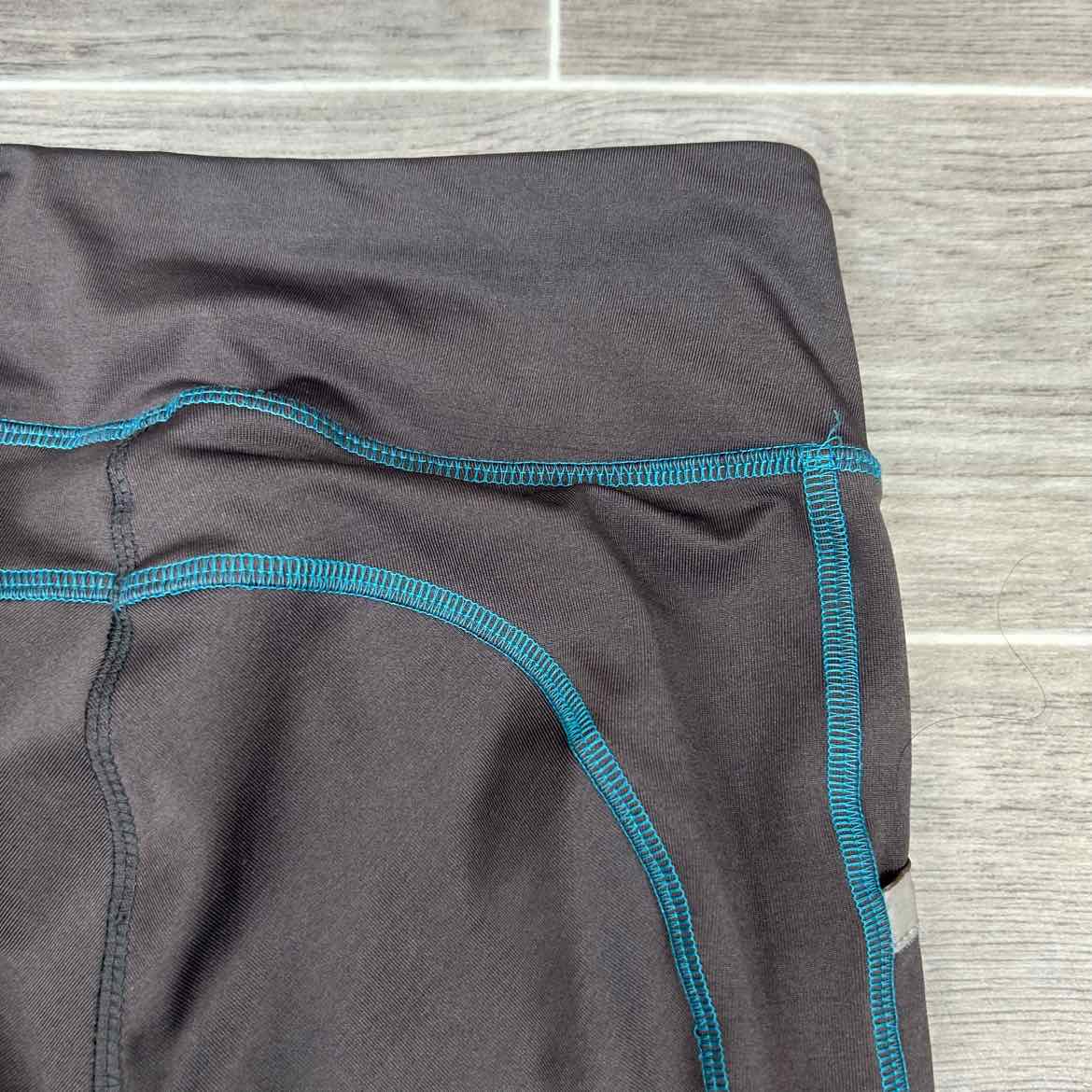 Dover Saddlery Silicone Grip Knee Patch Tights, Size Medium