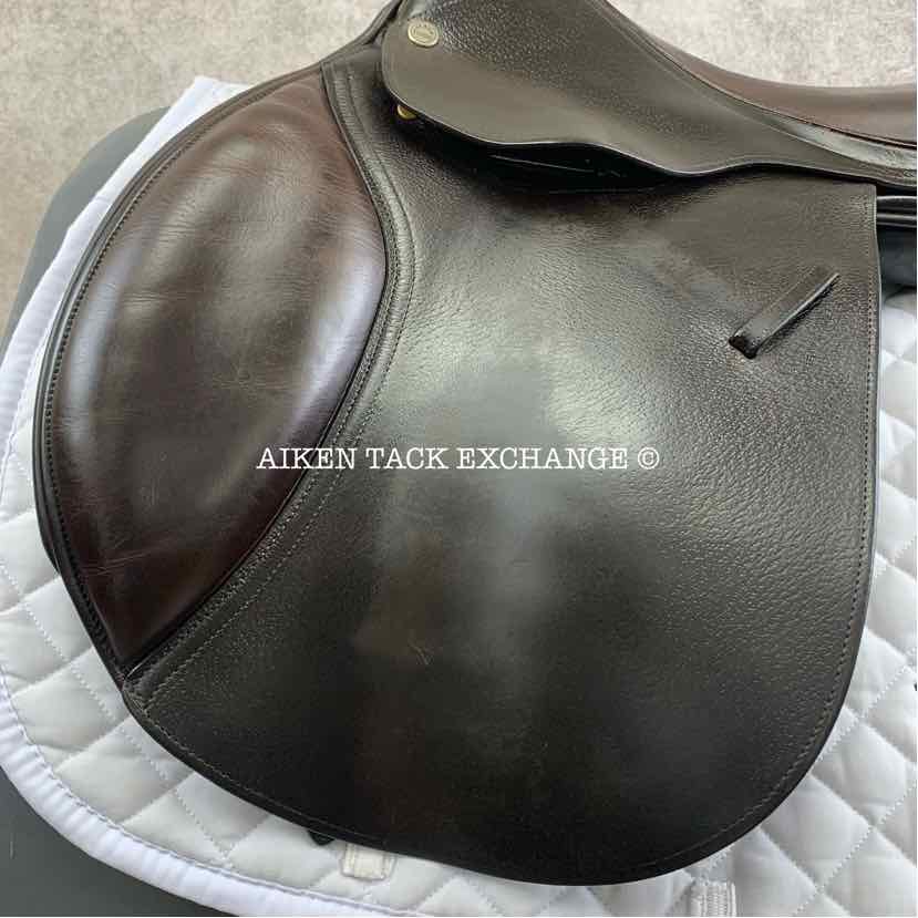 Mark Todd Close Contact Jump Saddle, 17.5" Seat, Medium Narrow Tree, Wool Flocked Panels