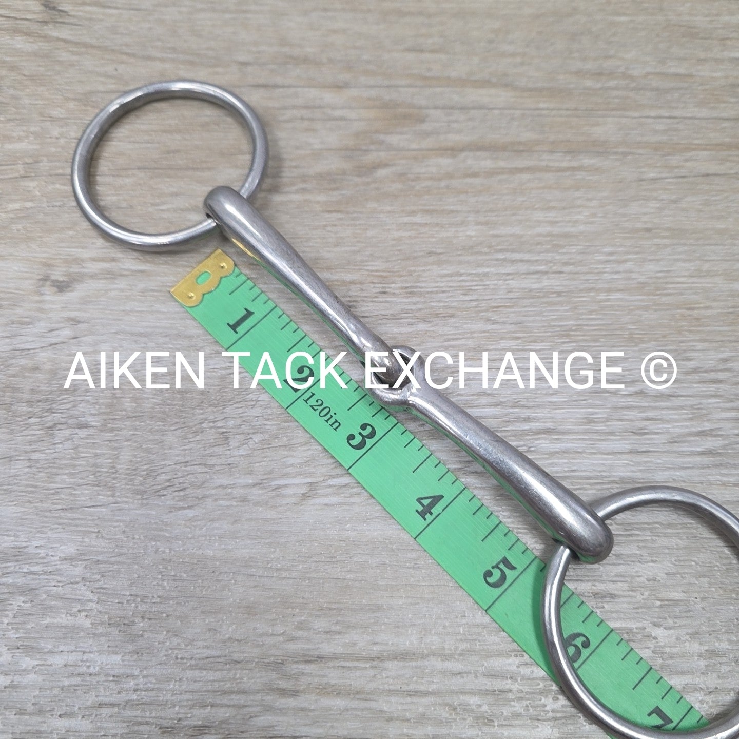 Eldonian Single Joint Loose Ring Bradoon Bit 5"