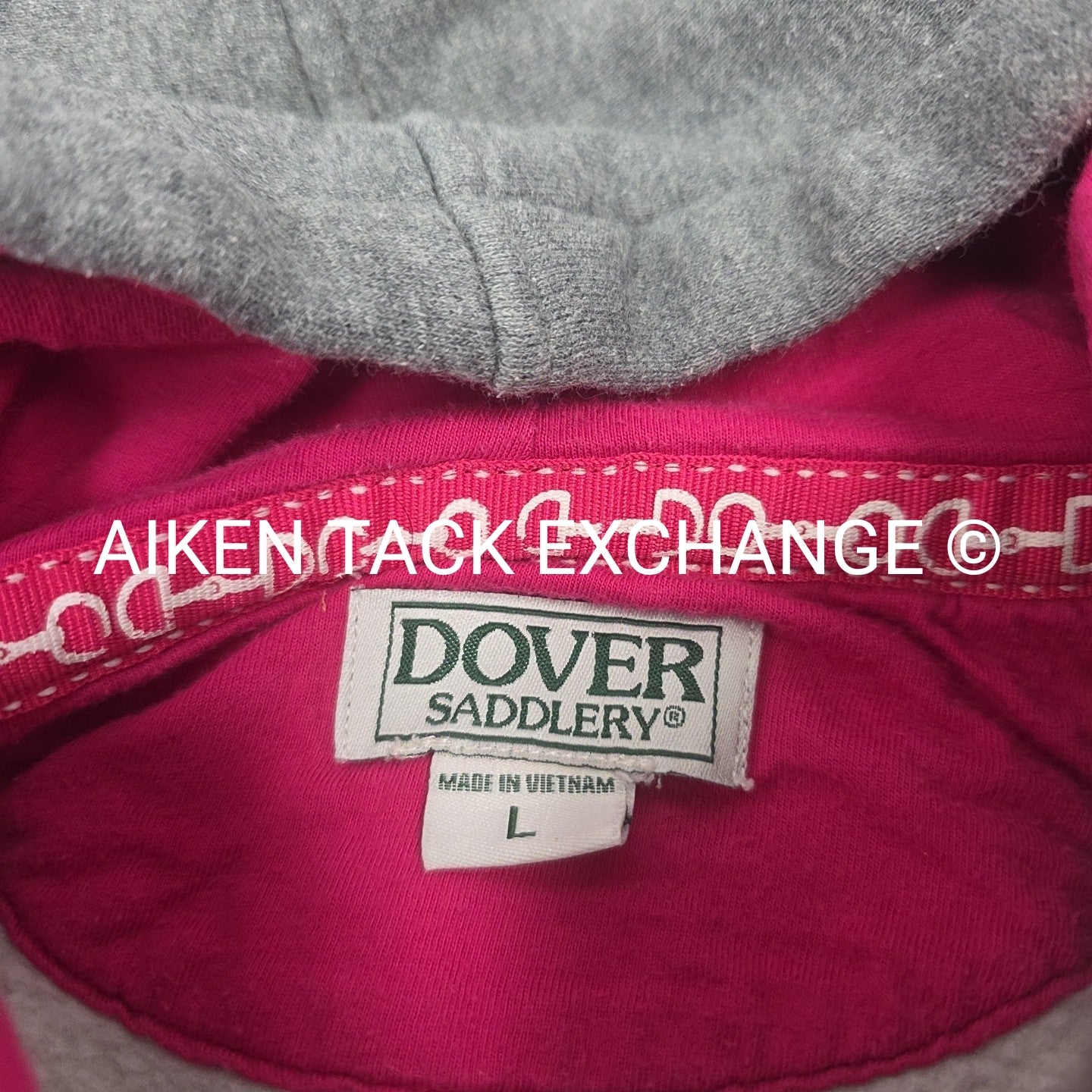 Dover Saddlery Full Zip Hoodie, Size Large